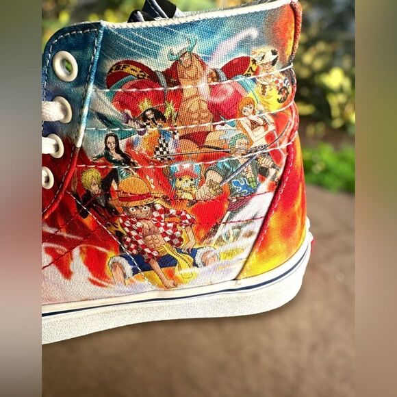 Vans One Piece x SK8-HI 'Punk Hazard' VN0007NS448 Size 5.5 Men 7 Women - Picture 7 of 16